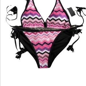 NWT Donatella  string bikini M